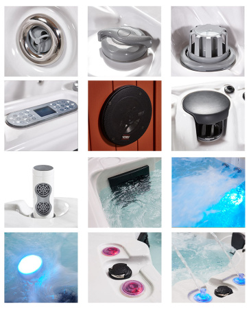 Гидромассажный спа-бассейн Joy Spa JY 8018 Гидромассажный спа-бассейн Joy Spa JY 8018